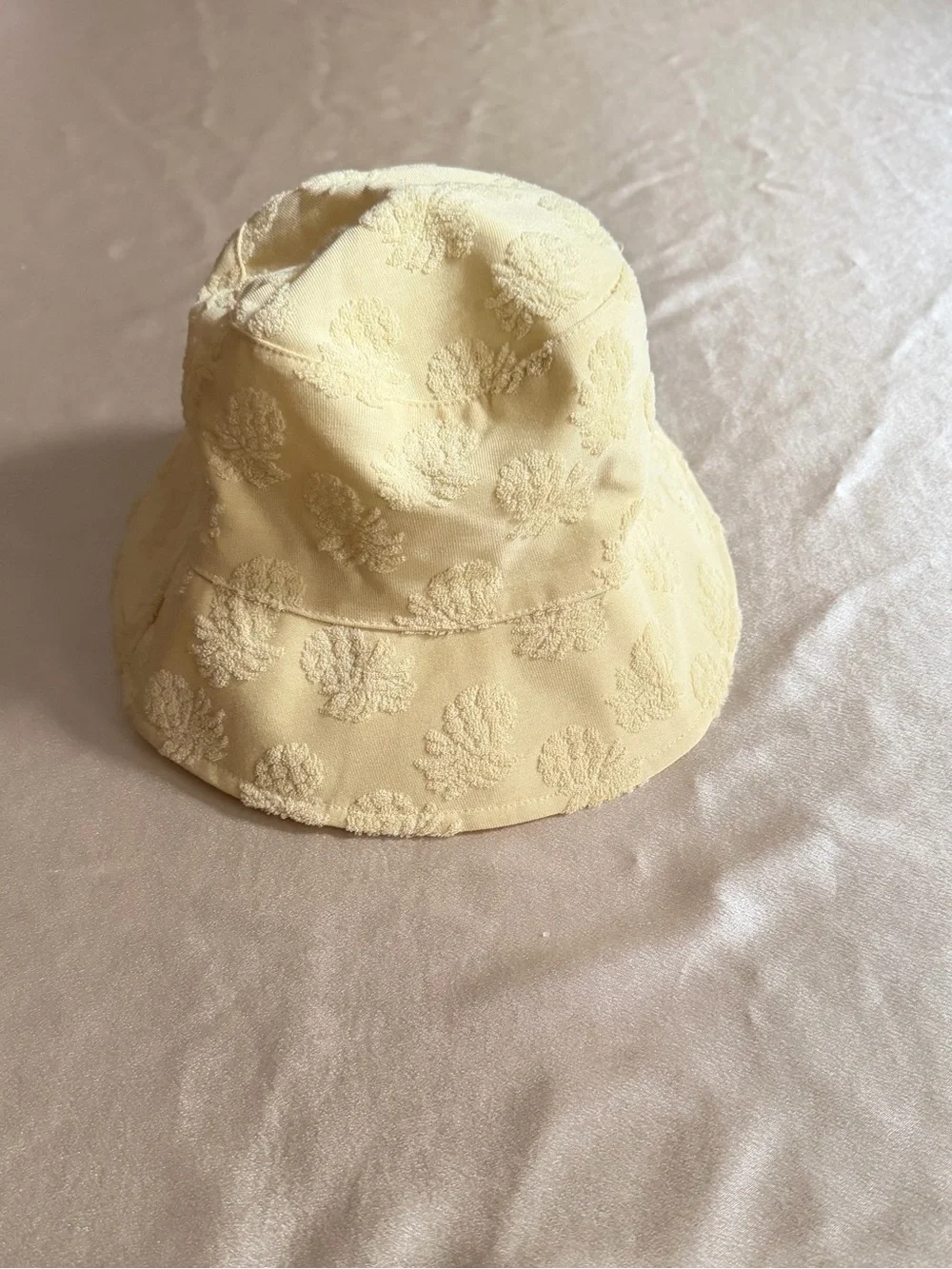 Tommy Bahama Yellow Pineapple Terry Cloth Bucket Hat One Size